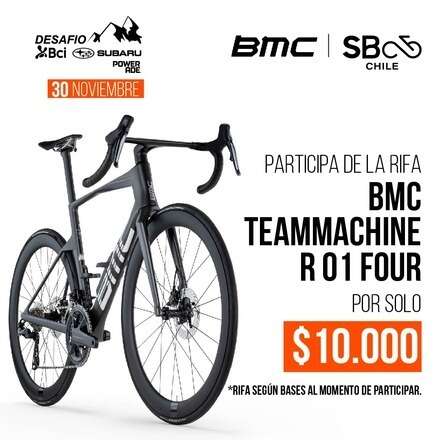 Rifa Bicicleta BMC Teammachine R 01 FOUR