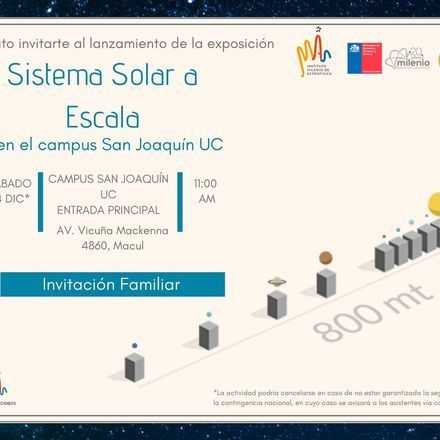 Pre-Lanzamiento Sistema Solar a Escala