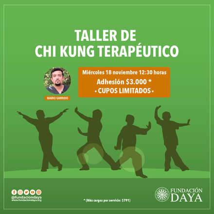 Taller de Chi Kung Terapéutico 18 noviembre