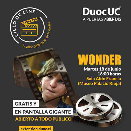 Ciclo de Cine - Wonder