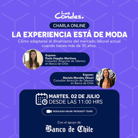 Charla: La experiencia está de moda