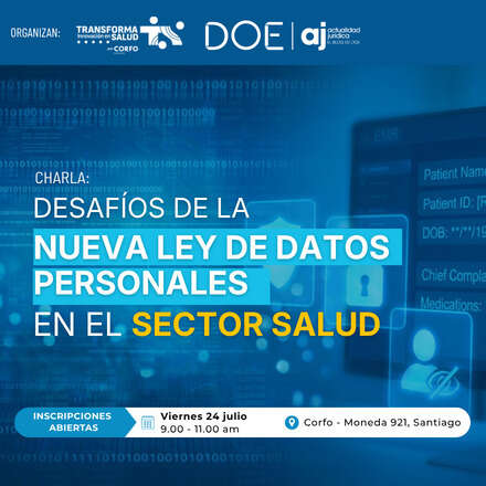 Desafíos de la nueva Ley de Datos Personales en el sector Salud
