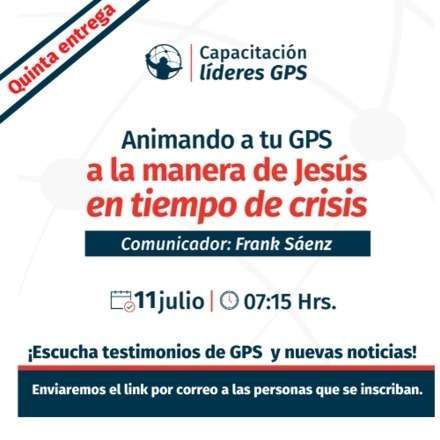 Capacitación líderes GPS 11 julio