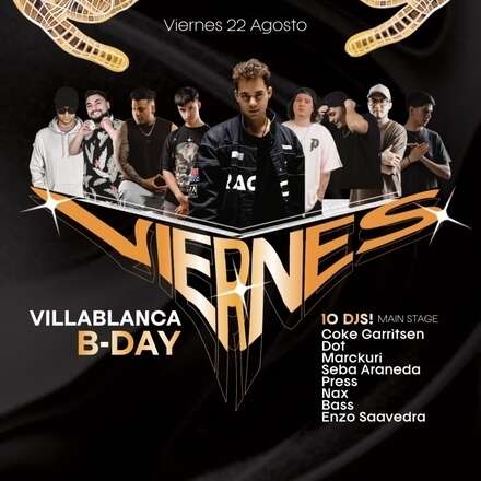 VIERNES 22 AGOSTO / TICKETS 