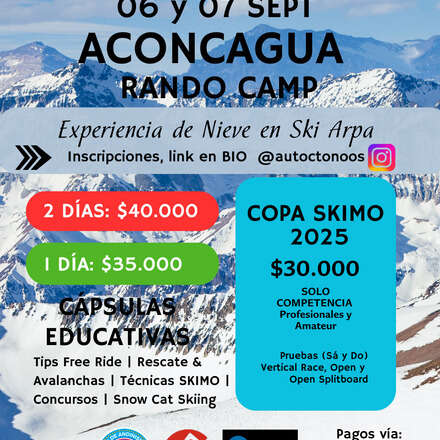 ACONCAGUA RANDO CAMP Y COPA SKIMO CHILE - 2025