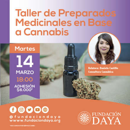 Taller de Preparados Medicinales a Base de Cannabis 14 marzo 2023