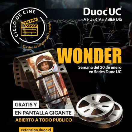 Ciclo de Cine - Wonder - Viña del Mar