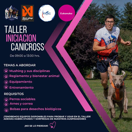 Taller iniciación al canicross