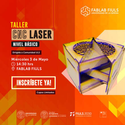 Taller CNC Laser - Nivel Básico para Comunidad ULS