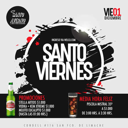 Santo Averno / Viernes 01 Dic
