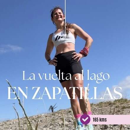Vuelta al lago en zapatillas