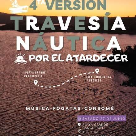 TRAVESÍA NÁUTICA POR EL ATARDECER