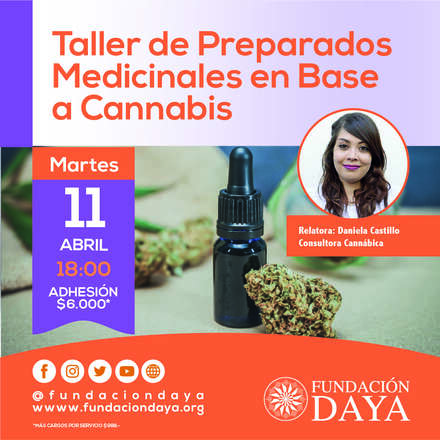 Taller de Preparados Medicinales a base de Cannabis 11 abril 2023