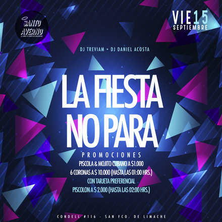 Santo Averno / La Fiesta No Para