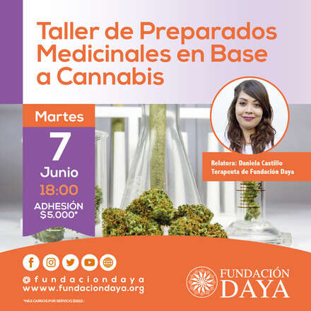 Taller de Preparados Medicinales a Base de Cannabis 7 junio 2022
