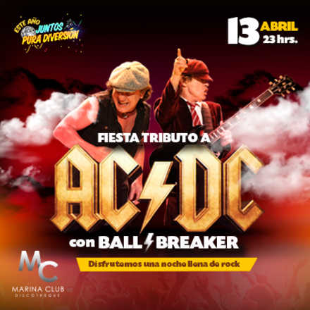 Fiesta con BALLBREAKER Tributo a ACDC 