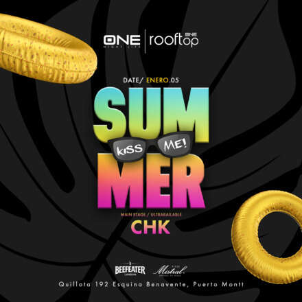 JUEVES 05/01 - NUEVA EDICION KISSME #SUMMERTIME / PISTA ULTRABAILABLE CHK / PISTA ELECTRONICA / NICOLAS DE LA FUENTE AKA AERODINĀMIIK / LISTA DCTO EMBAJADORES