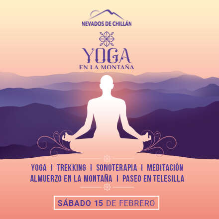 Yoga en la montaña