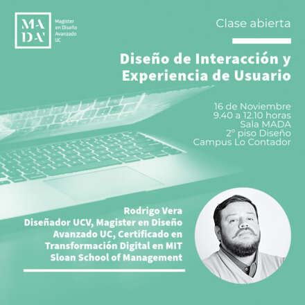 Clase Abierta: DISEÑO DE INTERACCIÓN Y EXPERIENCIA DE USUARIO 