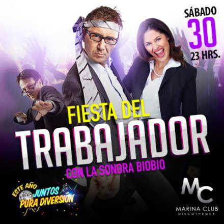 Fiesta del Trabajador con la Sonora Bío Bío