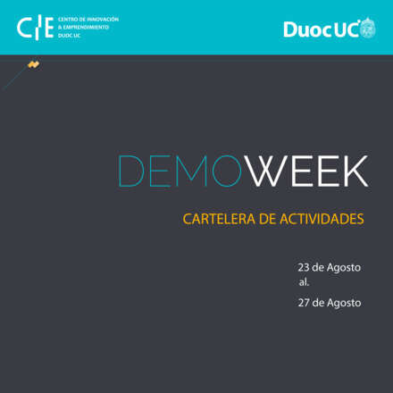 Demo Week: semana de lanzamiento Centro de Innovación & Emprendimiento Duoc UC