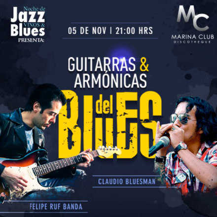 8° Noche de Jazz Vinos & Blues con 