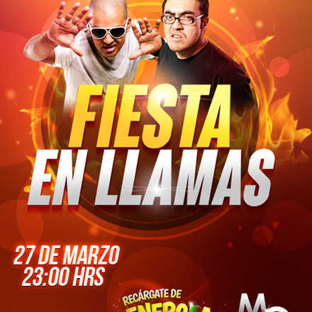 Fiesta en Llamas con Dj Osvaldo y Negro Oscar