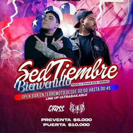 BIENVENIDO SED-TIEMBRE EN SOTANO CLUB