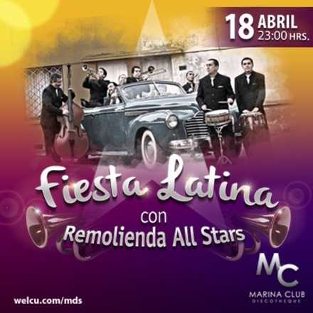 Fiesta Latina con Remolienda All Stars