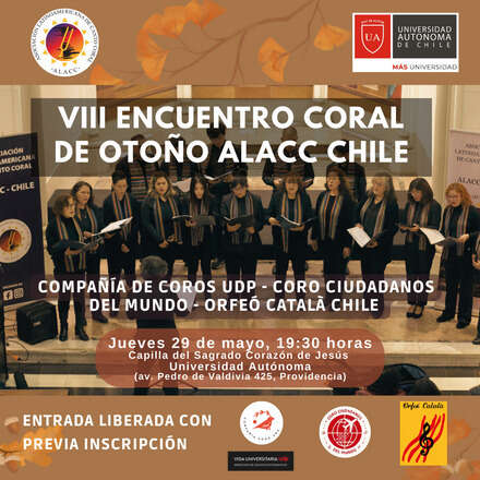 VIII Encuentro de Otoño ALACC - Chile (Jueves 29)