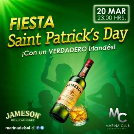 Fiesta Saint Patrick's con Jameson