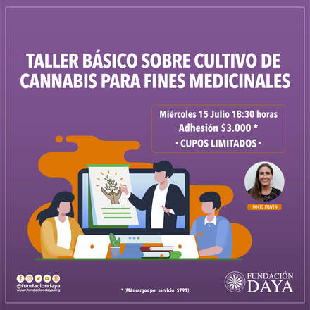 Taller Básico sobre Cultivo de Cannabis Medicinal 15 julio