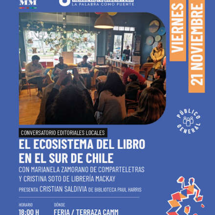 CONVERSATORIO: EL ECOSISTEMA EN DEL LIBRO EN EL SUR DE CHILE