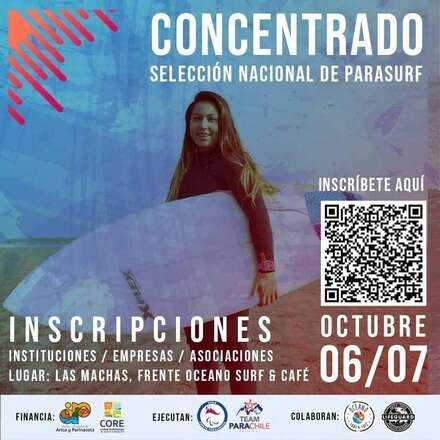 4to. Concentrado selección chilena: Selección chilena parasurf.