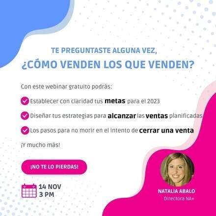 Webinar "¿Cómo venden los que venden?"