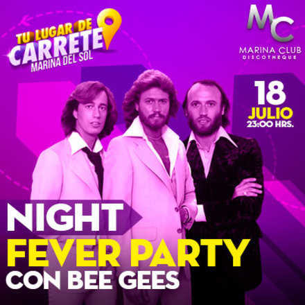 Night Fever Party con Tributo a Bee Gees