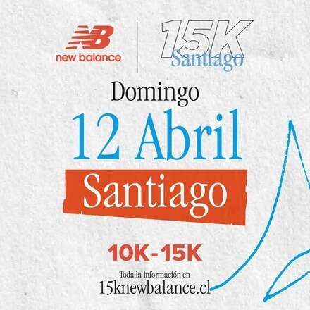 New Balance 15 K Santiago 2026