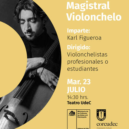 Clase magistral de cello con Karl Figueroa