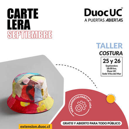 Taller de Costura - Patchwork Bucket - Miercoles 25 y Jueves 26