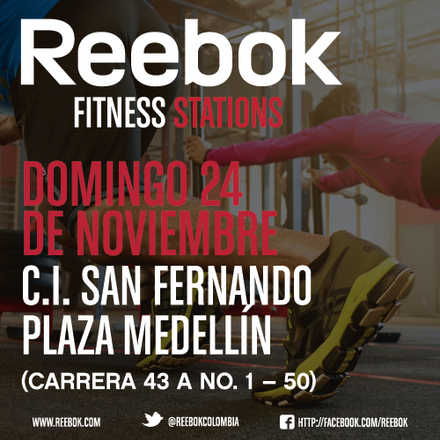 Reebok Fitness Stations Medellín