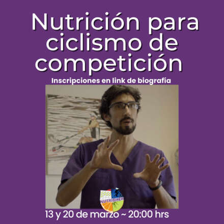 Nutrición para ciclismo de competición