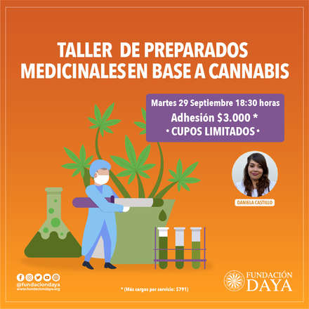 Taller de Preparados Medicinales en Base a Cannabis 29 septiembre