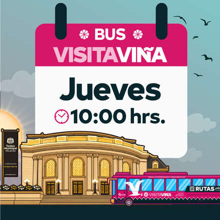 Bus Visita Viña Jueves 23/07 10:00am