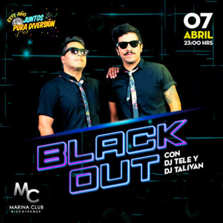 Fiesta BLACK OUT en MC