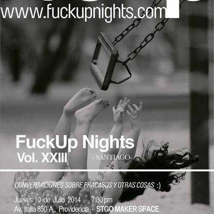 Fuckup Nights Santiago XXIII