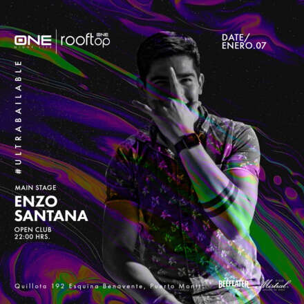 SABADO 07/01 / CLUB ONE NIGHTLIFE/ DOS PISTAS DE BAILE / PISTA ULTRABAILABLE DJ ENZO SANTANA / TERRAZA ELECTRONICA DJ CHRISTIAN ALVAREZ  / LISTA DCTO EMBAJADORES/ HOMBRES + 23 / MUJERES + 20 