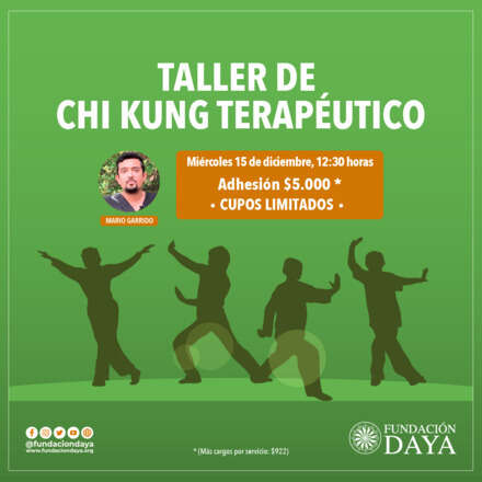 Taller de Chi Kung Terapéutico 15 diciembre 2021