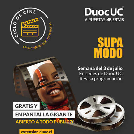 Ciclo de Cine - Película Supa Modo más conversatorio con Gonzalo Frías