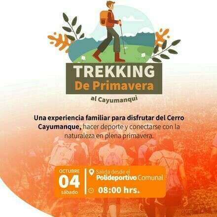 Trekking Primavera al Cayumanque 