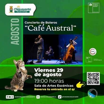 Concierto de Boleros "Café Austral"